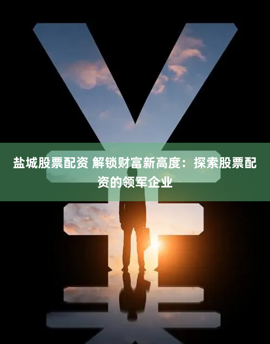 盐城股票配资 解锁财富新高度：探索股票配资的领军企业
